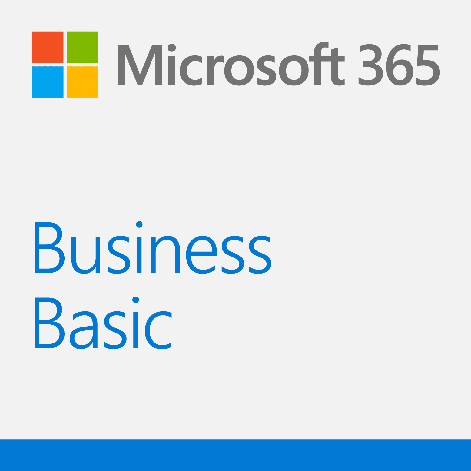 Microsoft 365 Empresa Básico 1 usuario 1 año CSP
